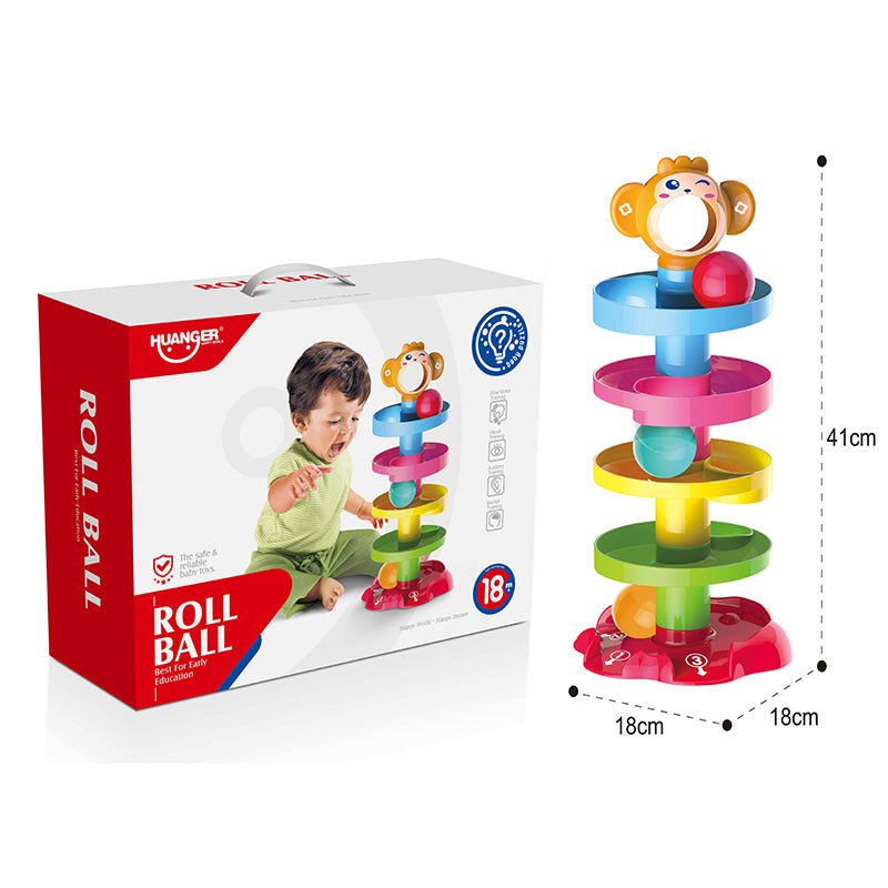 Torre Tobogán lanza pelotas para bebés juguete didáctico Juguete para Bebé