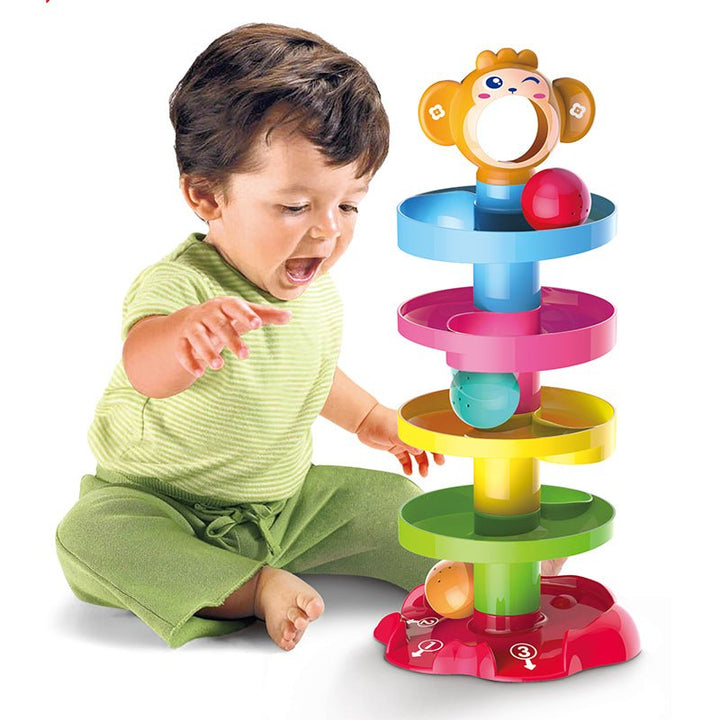 Torre Tobogán lanza pelotas para bebés juguete didáctico Juguete para Bebé