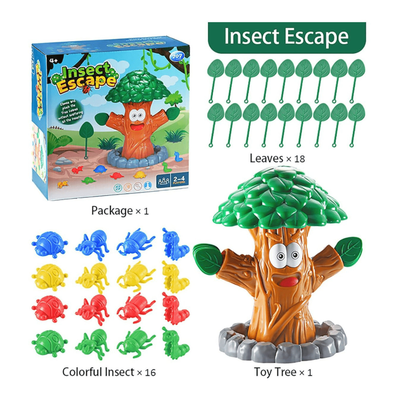 Juguete Juego De Mesa Insect Escape Para Niños - Martina Baby & Kids