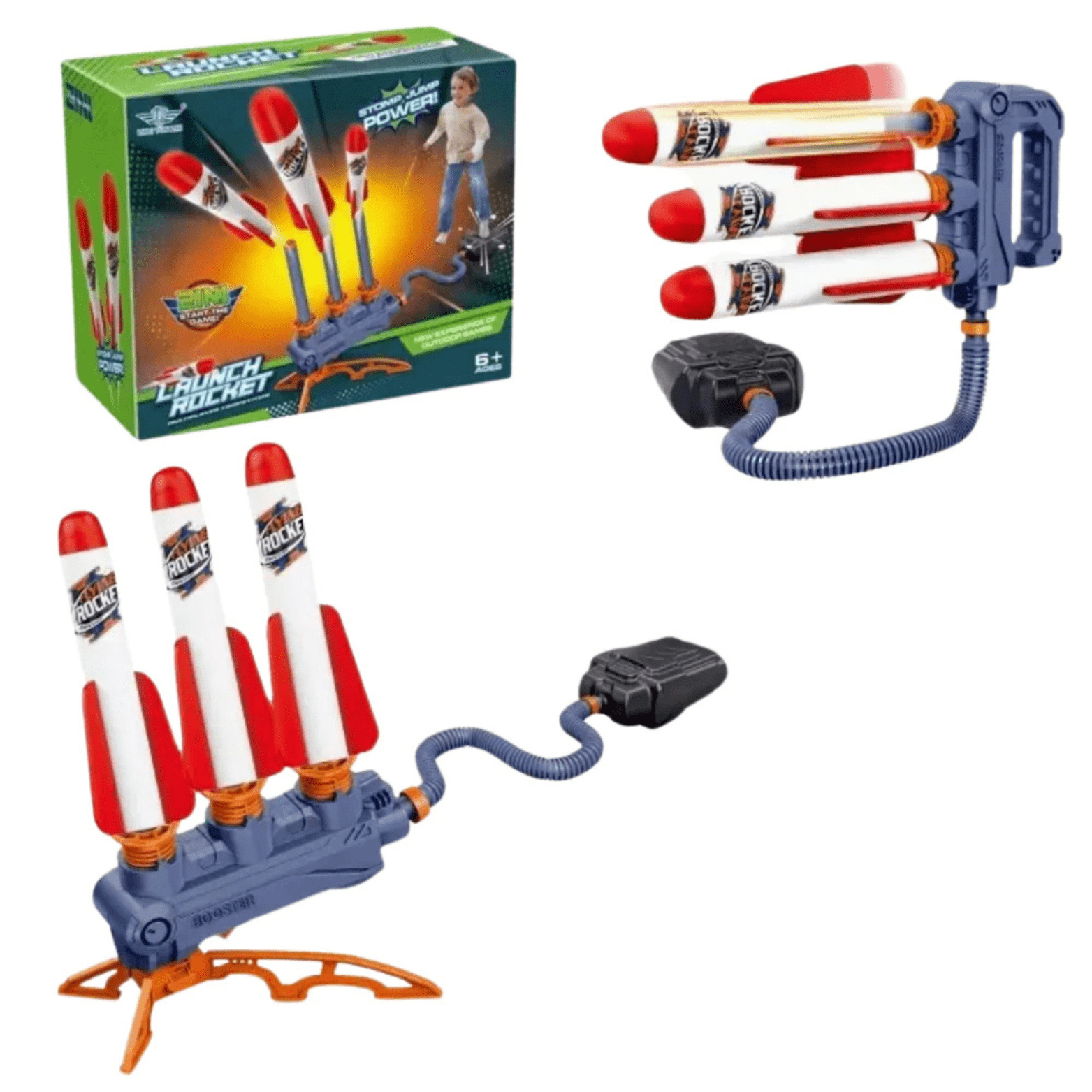 Juguete Lanzador de Cohete 2 en 1 Infantil - Martina Baby & Kids