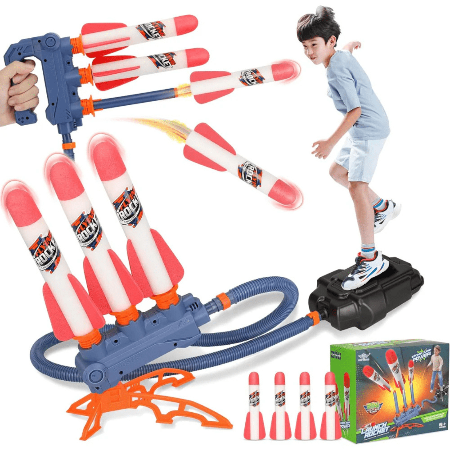 Juguete Lanzador de Cohete 2 en 1 Infantil - Martina Baby & Kids