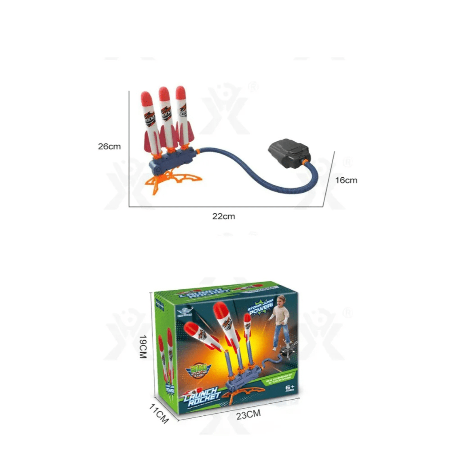 Juguete Lanzador de Cohete 2 en 1 Infantil - Martina Baby & Kids