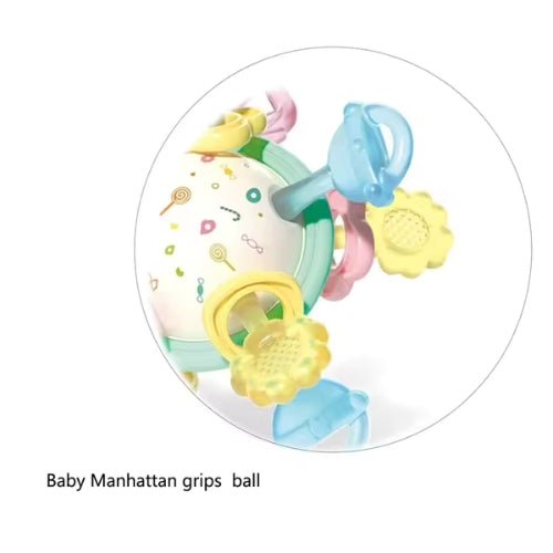 Juguete Pelota Sensorial Para Bebé Mordedor - Martina Baby & Kids