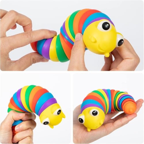 Juguete Sensorial Gusano Oruga Finger Slug - Martina Baby & Kids