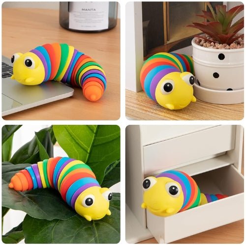Juguete Sensorial Gusano Oruga Finger Slug - Martina Baby & Kids