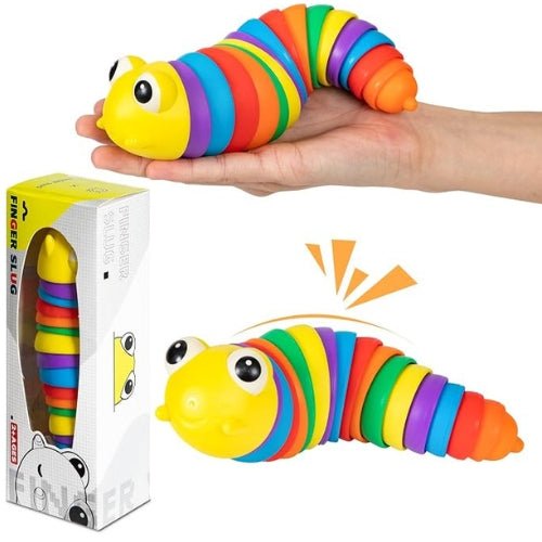 Juguete Sensorial Gusano Oruga Finger Slug - Martina Baby & Kids