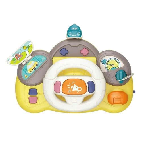 Juguete Volante Sensorial De Simulación Con Sonidos Y Luces - Martina Baby & Kids