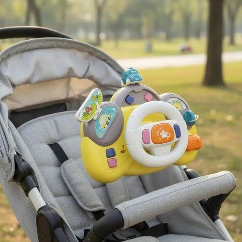Juguete Volante Sensorial De Simulación Con Sonidos Y Luces - Martina Baby & Kids