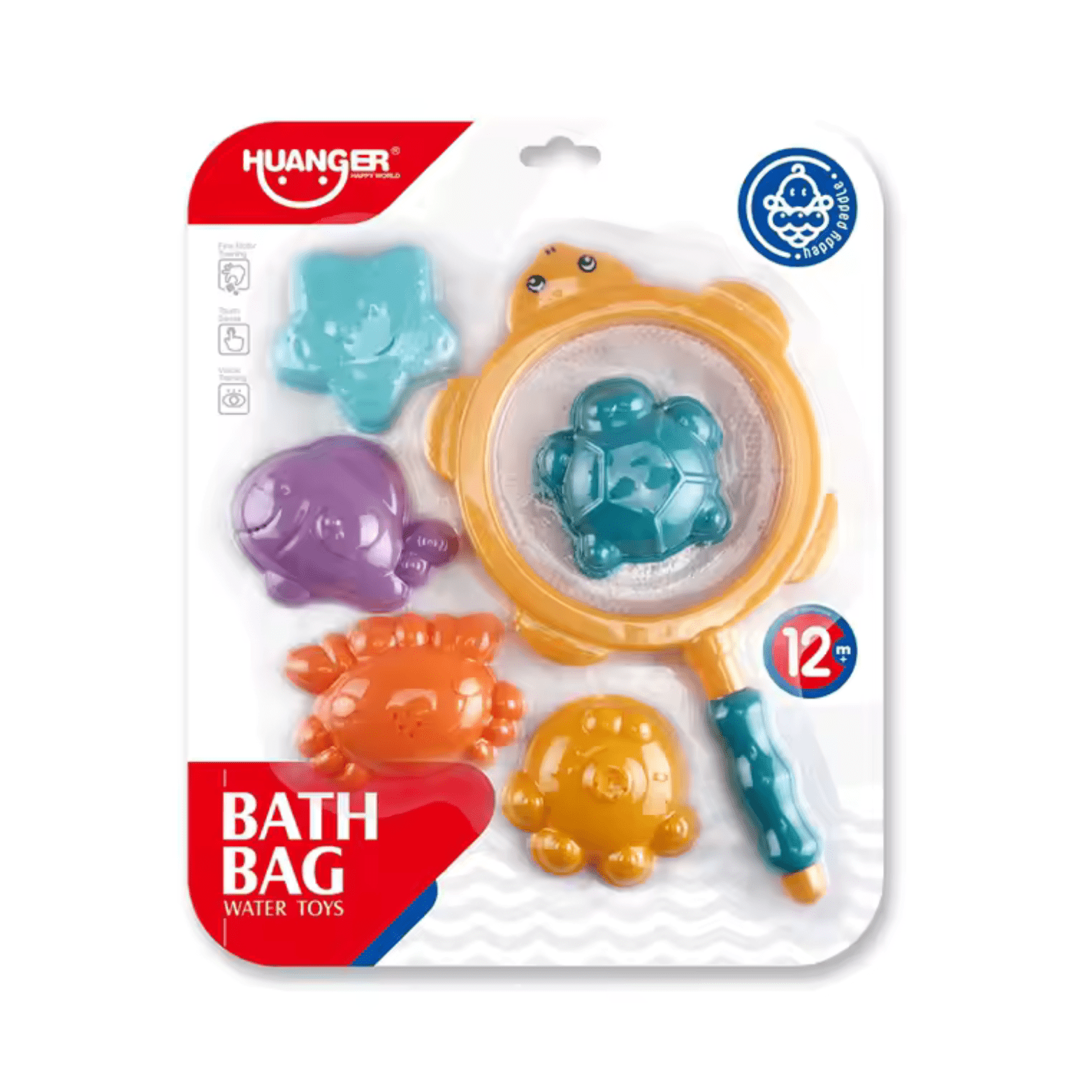 Set de Pesca para bebés Animales 6 Piezas Huanger - Martina Baby & Kids