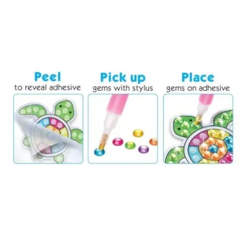 Kit Creativo Pintura con Diamantes Gemas - Martina Baby & Kids