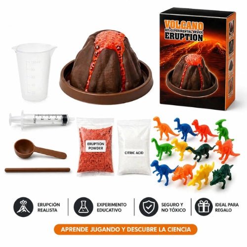 Kit De Ciencia Educativo Experimento Erupción Volcán - Martina Baby & Kids
