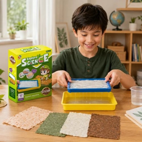 Kit para Fabricar Papel Reciclado - Martina Baby & Kids