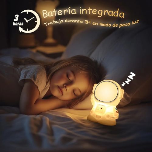 Lámpara Led Silicona en Forma de Astronauta - Martina Baby & Kids
