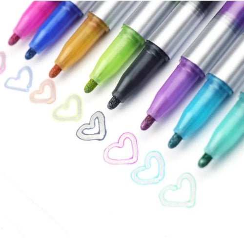 Lápices Mágicos Doble Linea 8 Colores Escolar - Martina Baby & Kids