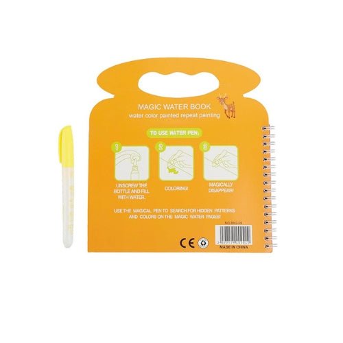Libros Mágico Para Colorear Con Agua (Reutilizable) - Martina Baby & Kids