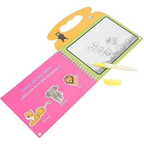 Libros Mágico Para Colorear Con Agua (Reutilizable) - Martina Baby & Kids