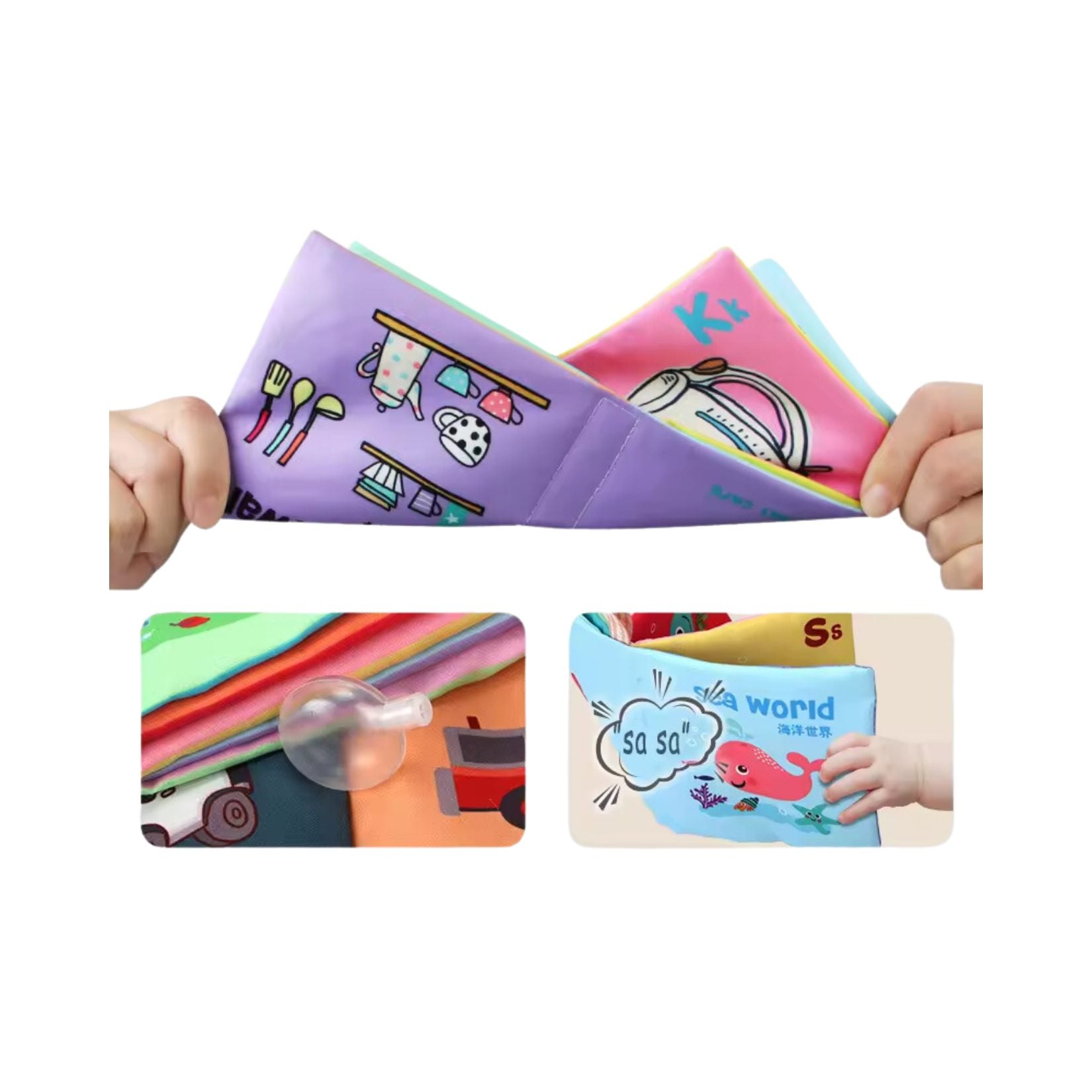 Libros Sensoriales Pack de 6 piezas - Martina Baby & Kids