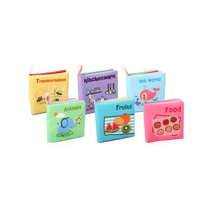 Libros Sensoriales Pack de 6 piezas - Martina Baby & Kids