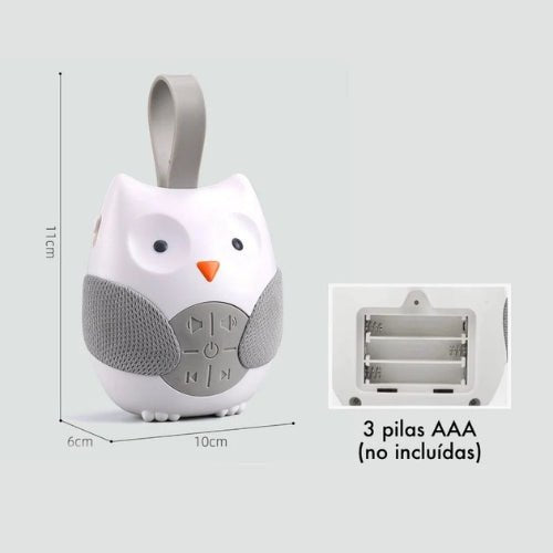 Máquina De Ruido Blanco Búho Para Bebes Con Sonidos - Martina Baby & Kids