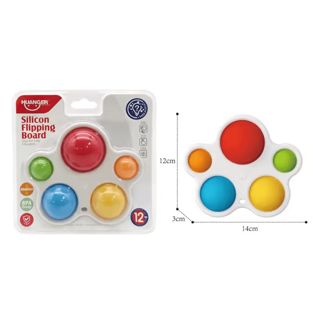 Mi Primer Pop It - Juguete Sensorial Para Bebés Fidget - Martina Baby & Kids