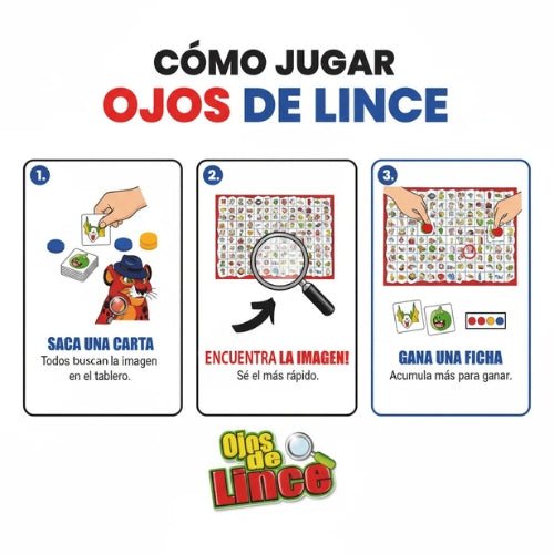 Ojos De Lince Juego De Mesa - Martina Baby & Kids
