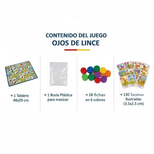 Ojos De Lince Juego De Mesa - Martina Baby & Kids