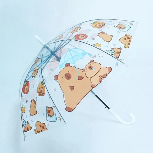 Paragua Sombrilla Transparente Diseño Capibara - Martina Baby & Kids