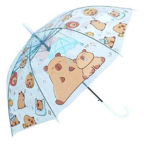 Paragua Sombrilla Transparente Diseño Capibara - Martina Baby & Kids