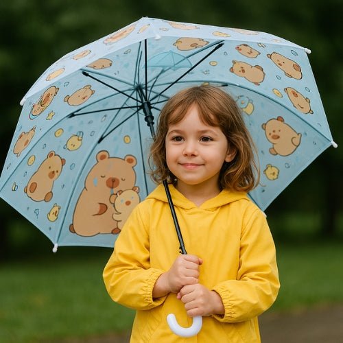 Paragua Sombrilla Transparente Diseño Capibara - Martina Baby & Kids