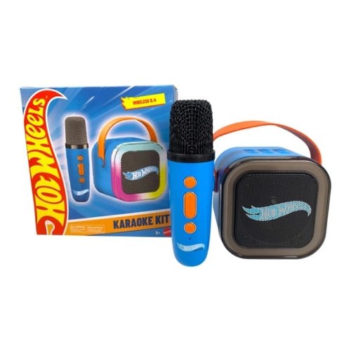 Parlante Karaoke Portátil Hot Wheels Mini - Martina Baby & Kids