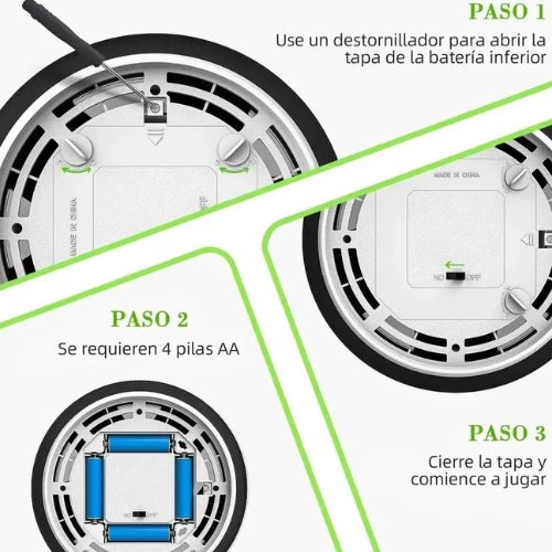 Pelota Flotante de Fútbol Para Niños Con Luces Led - Martina Baby & Kids