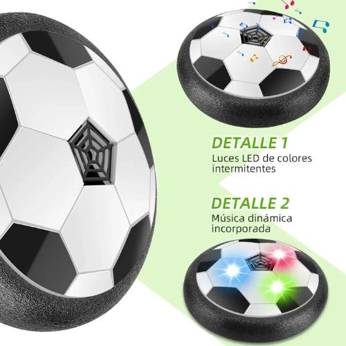 Pelota Flotante de Fútbol Para Niños Con Luces Led - Martina Baby & Kids
