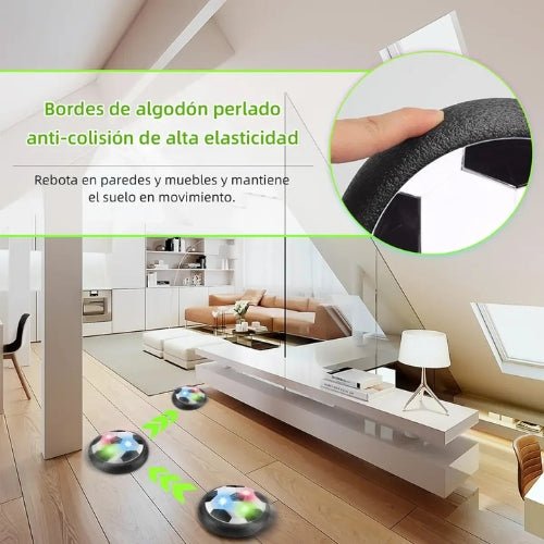 Pelota Flotante de Fútbol Para Niños Con Luces Led - Martina Baby & Kids
