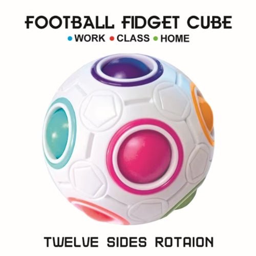 Pelota Sensorial Football Fidget Cube - Martina Baby & Kids