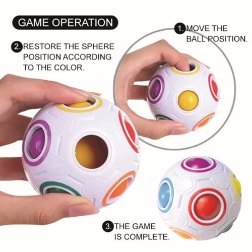 Pelota Sensorial Football Fidget Cube - Martina Baby & Kids