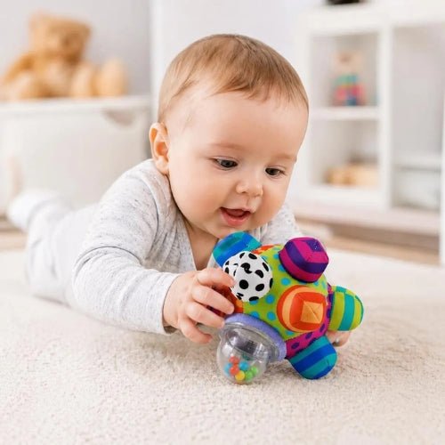 Pelota Sonajero Sensorial Para Bebes - Martina Baby & Kids