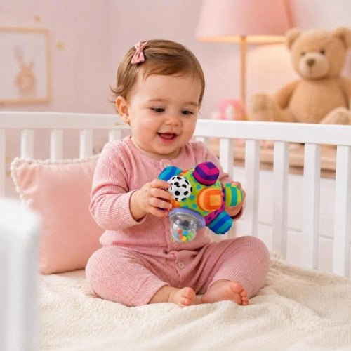 Pelota Sonajero Sensorial Para Bebes - Martina Baby & Kids