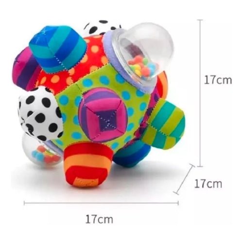 Pelota Sonajero Sensorial Para Bebes - Martina Baby & Kids