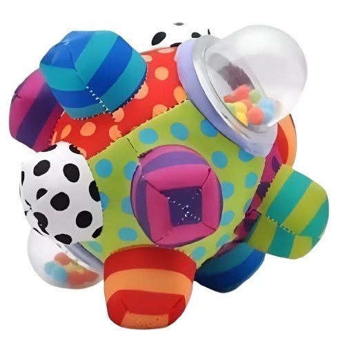 Pelota Sonajero Sensorial Para Bebes - Martina Baby & Kids