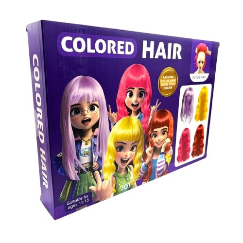 Peluca para Colorear y Peinar Colored Hair - Martina Baby & Kids