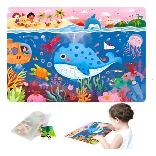 Puzzle 60 Piezas Oceano Para Niños - Martina Baby & Kids