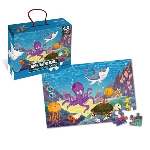 Puzzle Jumbo Niño 48 Piezas - Bajo El Mar - Martina Baby & Kids