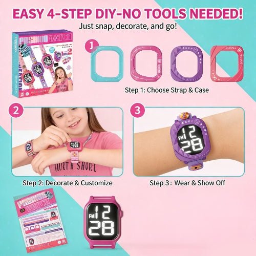 Reloj Infantil Para Decorar Con Carcaza Intercambiable - Martina Baby & Kids