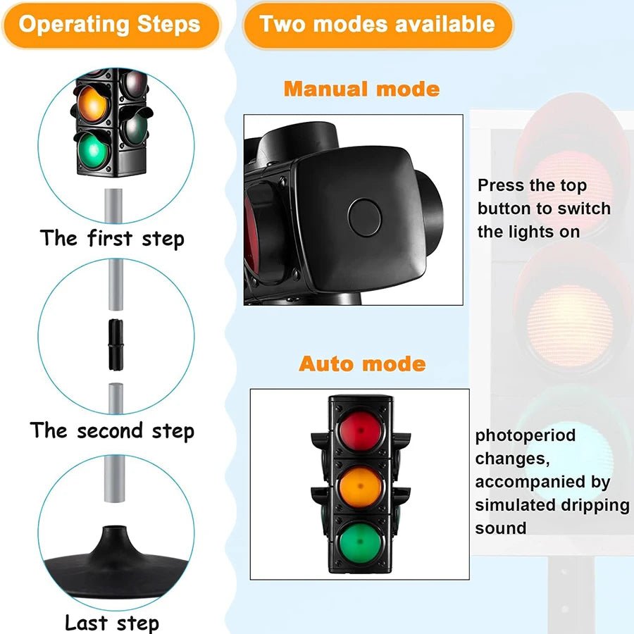 Semáforo Para Niños Juguete simulación de tráfico - Martina Baby & Kids