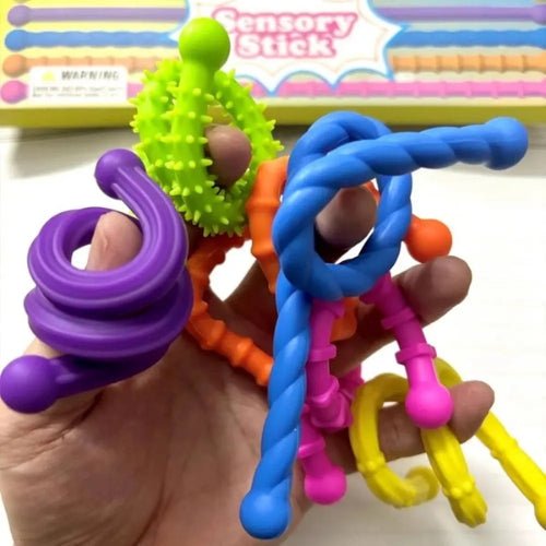 Set 6 Barras Sensoriales Flexibles Texturizadas - Martina Baby & Kids