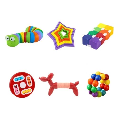 Set de 6 Jueguetes Sensoriales Educativos Para Niños - Martina Baby & Kids