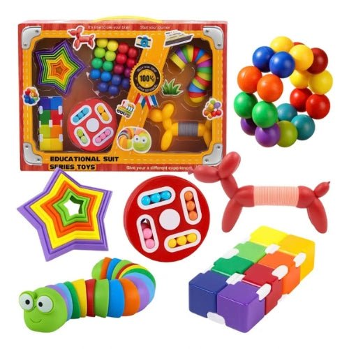 Set de 6 Jueguetes Sensoriales Educativos Para Niños - Martina Baby & Kids