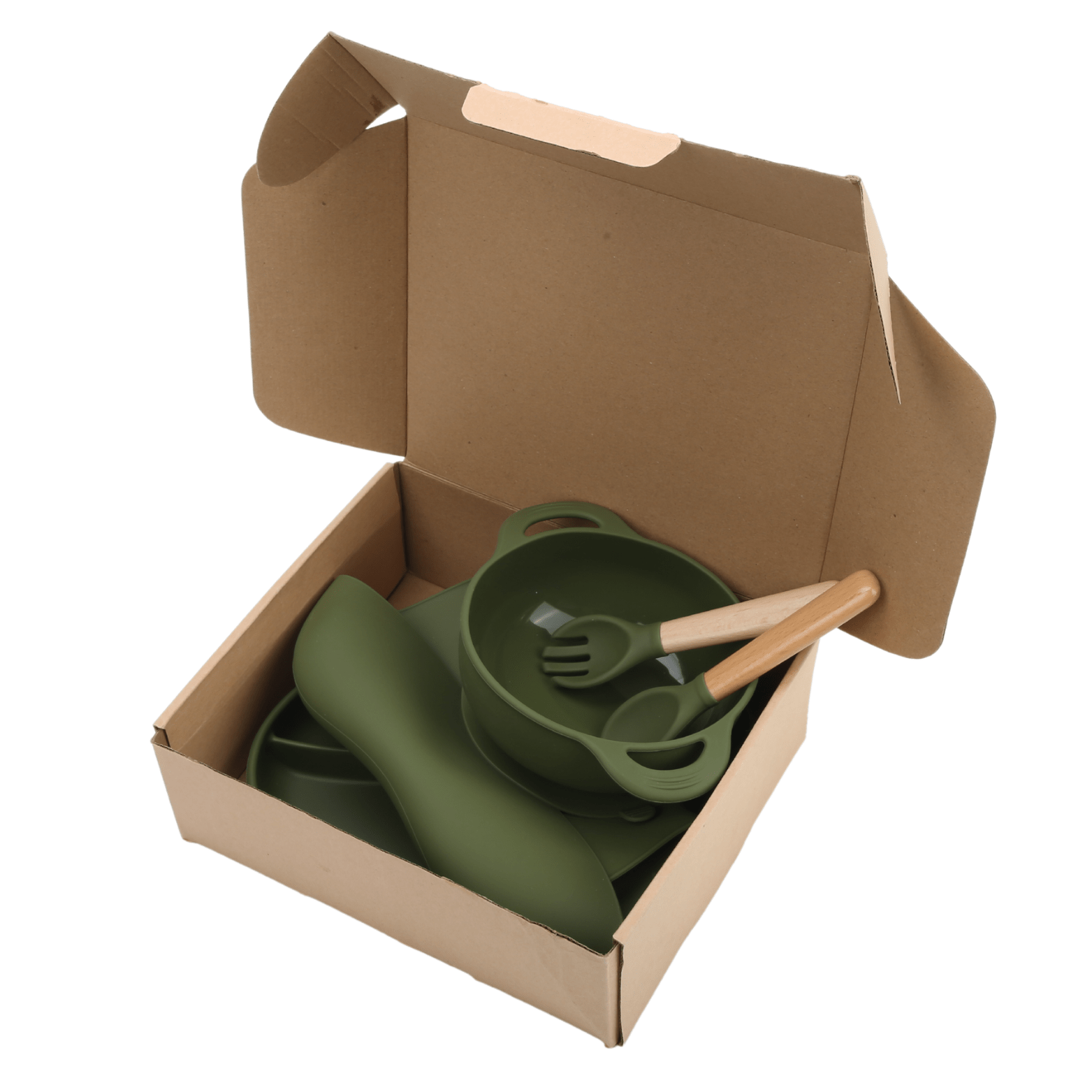 Set de Alimentación Silicona Antideslizante 5 piezas - Martina Baby & Kids