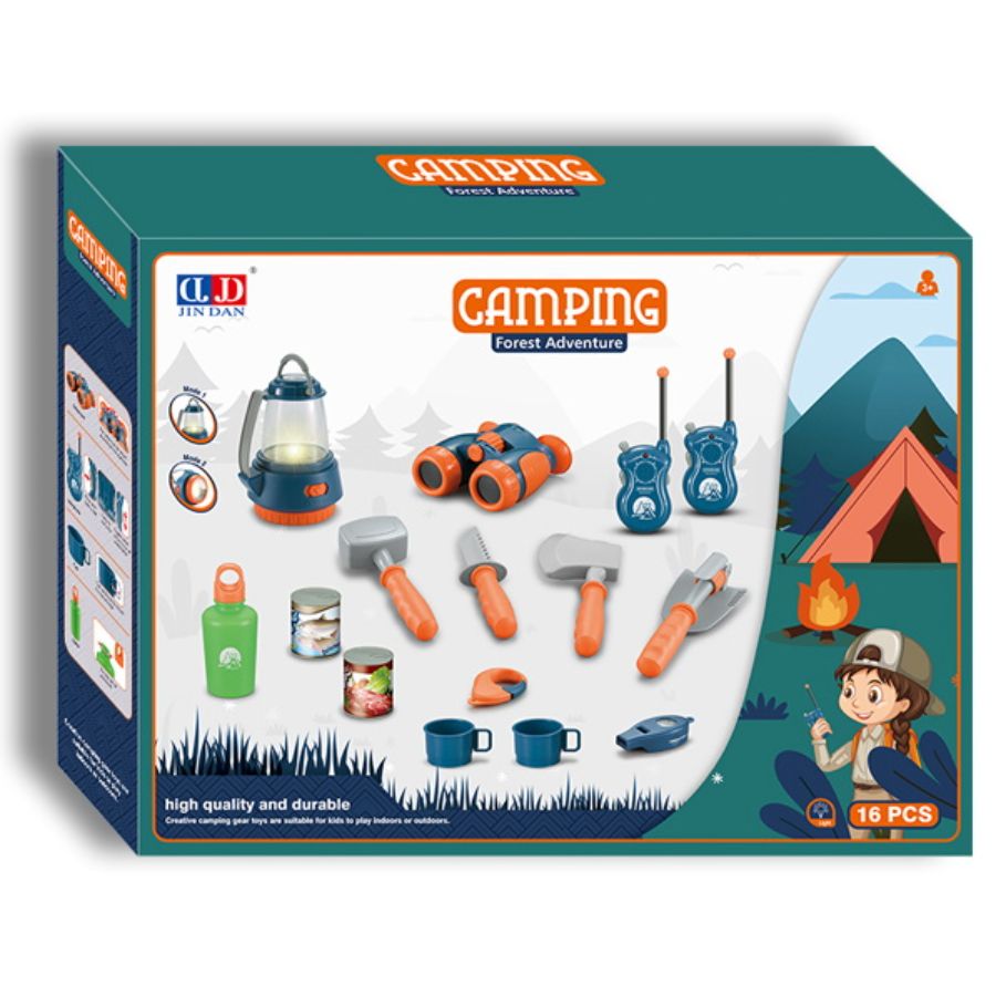 Juego Set de Camping Pequeño Explorador con Walkie Talkie - Martina Baby & Kids