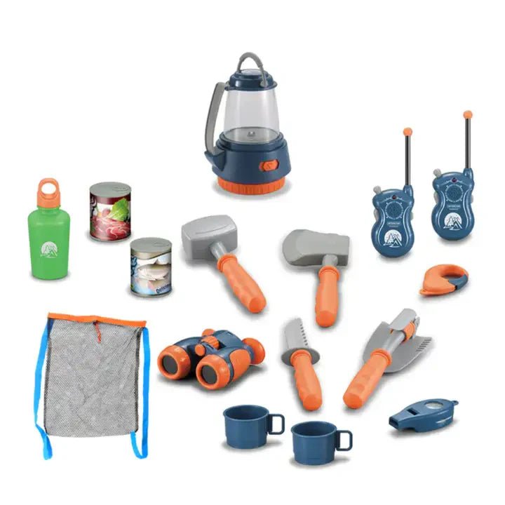 Juego Set de Camping Pequeño Explorador con Walkie Talkie - Martina Baby & Kids